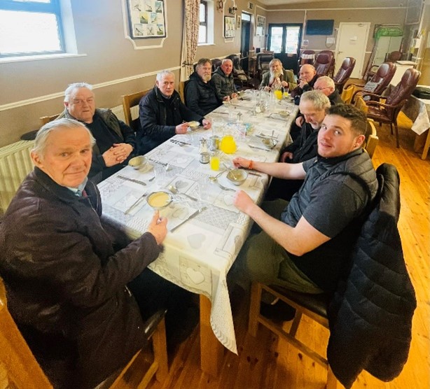 Mo Chairde - Rural Mens group at table