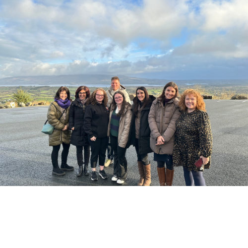 Blue and White Circle Surfing Club